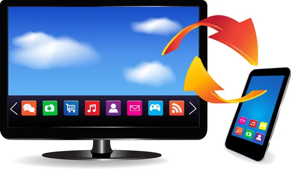 Akıllı TV ve smartphone