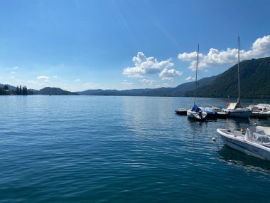 Orta Gölü manzarası, Piedmont - İtalya