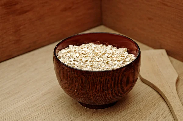 Oatmeal In A Bowl — Stock Photo, Image