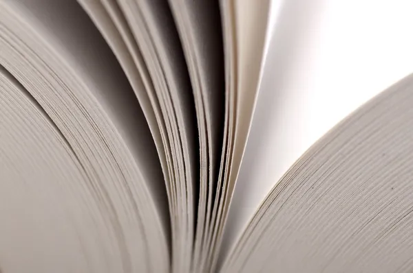 Macro View Of Book Pages — Stock Photo, Image