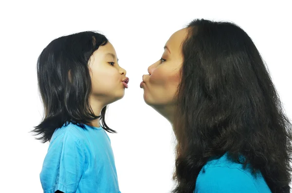 Felice madre figlia — Foto Stock