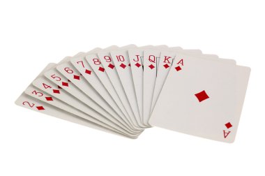 elmas takım elbise kartları