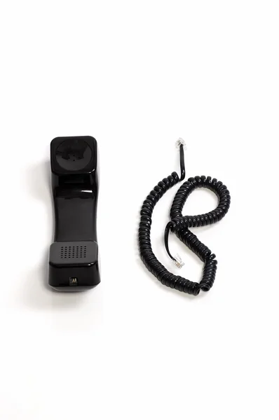 Telephone tube and cord — Stock Photo, Image