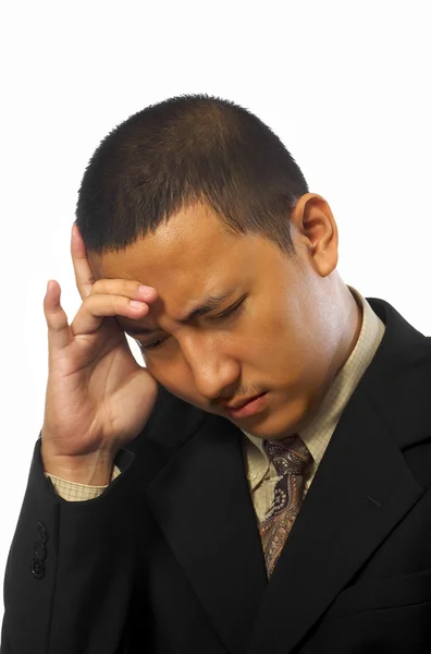 Bedrijf man stress — Stockfoto