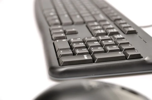 Počítačová myš a klávesnice — Stock fotografie
