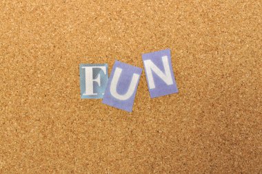 Gazete mektup yapılan kelime eğlenceli