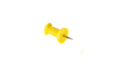 Yellow Thumbtack clipart