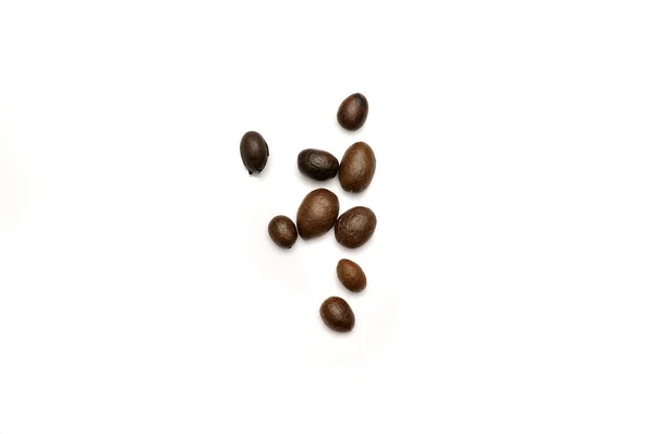 Kaffebønner, bakgrunn – stockfoto