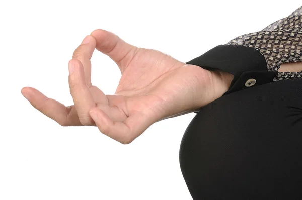 Yoga Hand Gesture — Stock Photo, Image