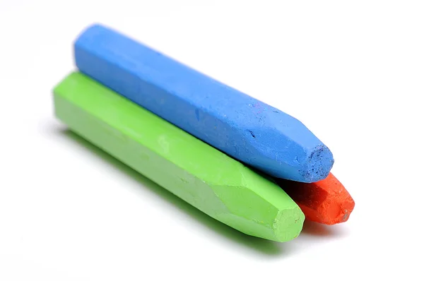 Stapels van RGB-crayon — Stockfoto