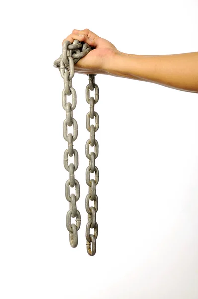 The Hand With Chain — Stock Photo, Image