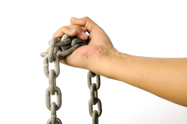 The Hand With Chain — Stock Photo, Image