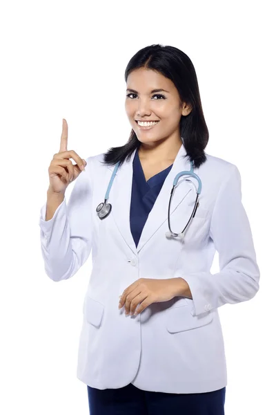 Portrait Of Asian Young Doctor — Stock Photo, Image