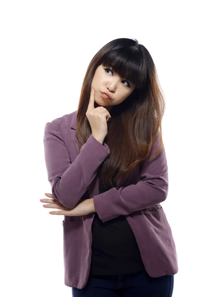 Asian Woman With Funny Expression — Stock Photo, Image