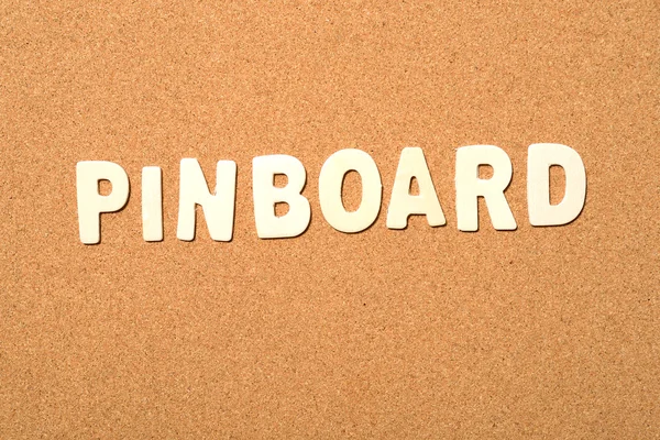 Pinboard Text — Fotografie, imagine de stoc