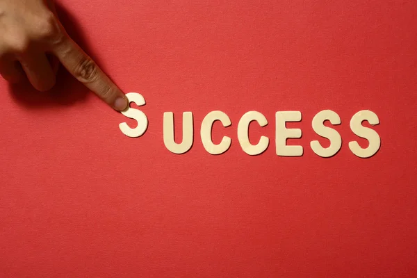 Success Text — Stock Photo, Image