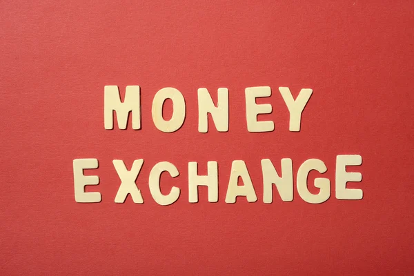 Money exchange — Stockfoto
