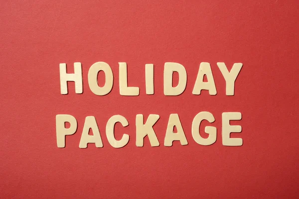 Holiday Package — Stock Photo, Image