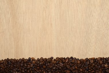 Yatay kahve çekirdekleri