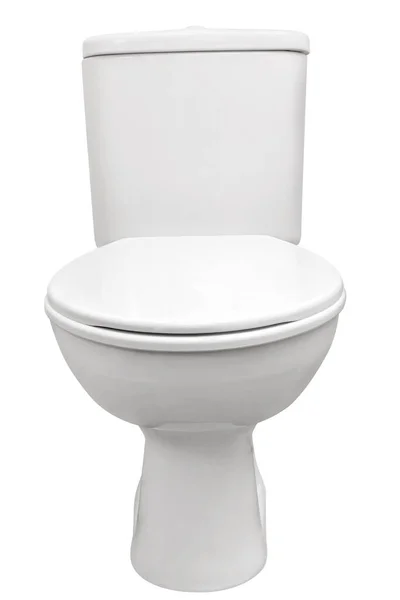 Toilet Isolated White Background — Stock Photo, Image