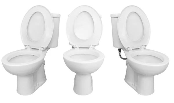 Toilet Isolated White Background — Stock Photo, Image