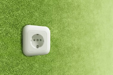 Yeşil duvar prizi. Yeşil Güç Konsepti