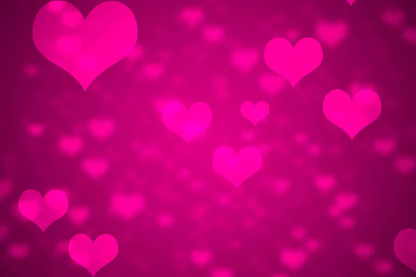 Corazón Con Fondo Color Día San Valentín —  Fotos de Stock