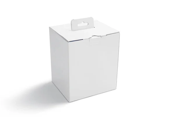 Karton Kutu Beyaz Arkaplan Üzerinde Izole — Stok fotoğraf