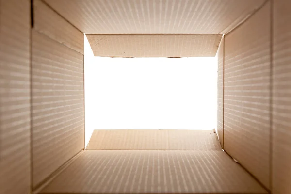 Beyaz Arkaplan Içerisindeki Kutunun Görüntüsü — Stok fotoğraf