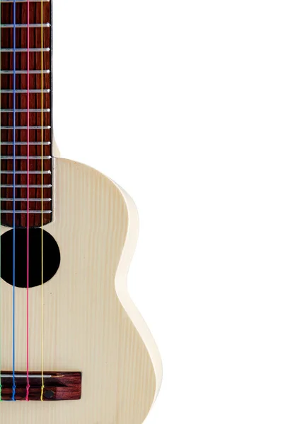 Ukulele Guitar Isolated White Background — 图库照片