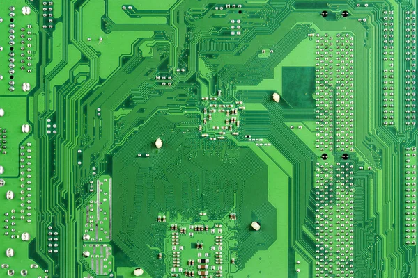 Green Circuit Board Background — Zdjęcie stockowe