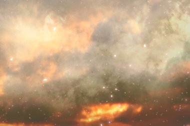 Fires with sparks and hot smoke on the field