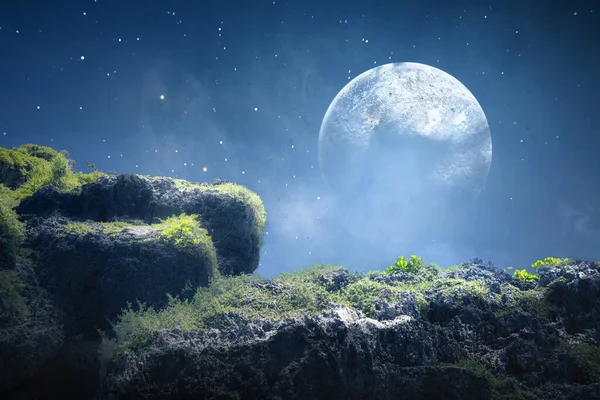 Full Moon Night — Stock Fotó