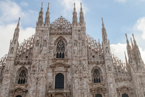 Duomo v Miláně, Itálie — Stock fotografie