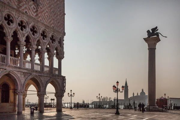 Dóžecí palaca v san marco, Benátky — Stock fotografie