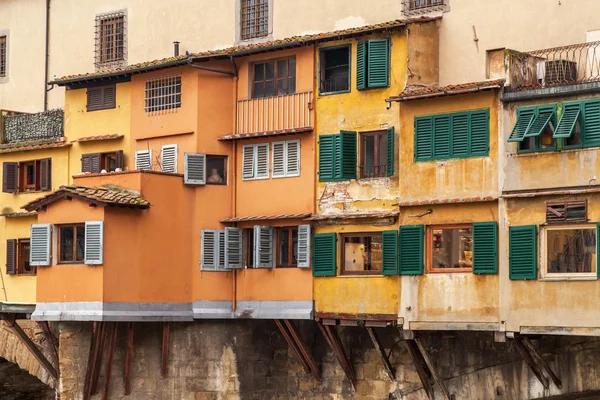 Punto vecchio, Brücke in florenz, italien — Stockfoto