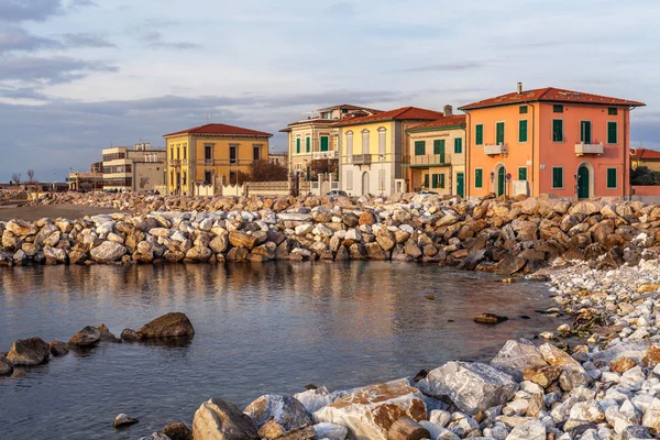 Marina di Pisa coast, Italy — Stock Photo, Image