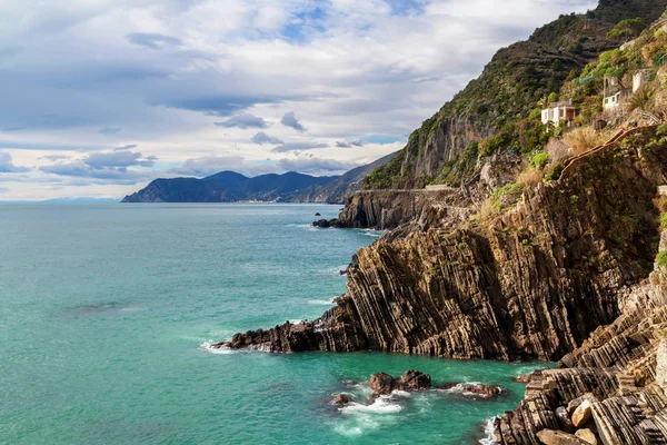 Vernazza fishermen village in Cinque Terre, Italy — Stock Photo, Image