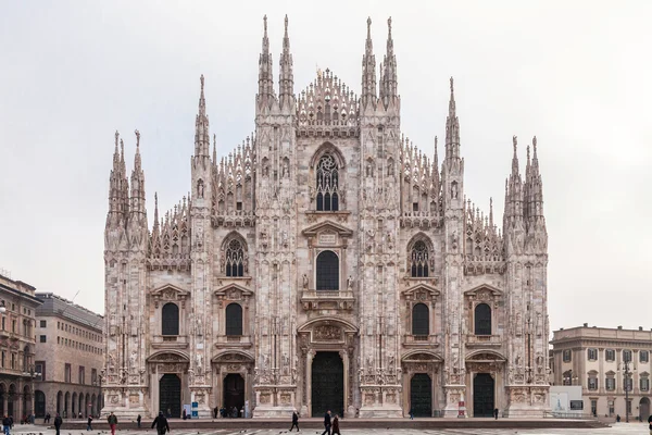 Duomo di milano, Itálie — Stock fotografie