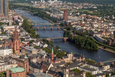 kuş bakışı ana Frankfurt