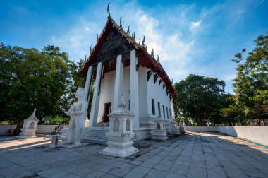 Chon Buri, Tayland, 21 Kasım 2021 Wat Klang Khlong Luang.