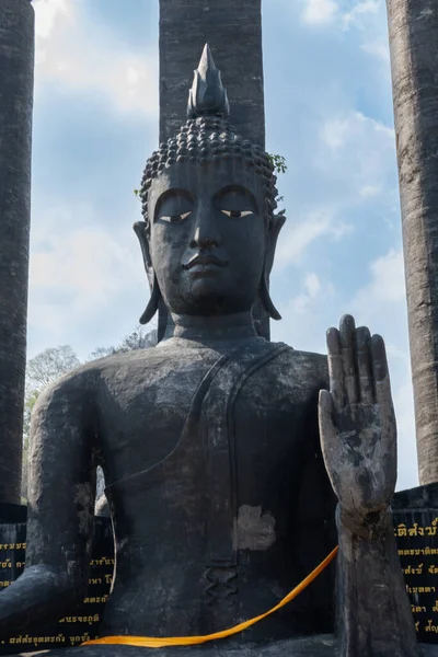 Saraburi Thailand Februar 2022 Wat Tham Krabok Der Tempel Wurde — Stockfoto