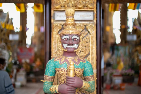 Bang Mot Thung Khru Bangkok 10140 May 2022 Wat Bang — Fotografia de Stock