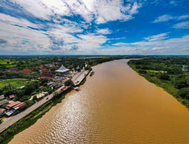 Wat Sing Bölgesi, Chai Nat. Haziran 04, 2022. Wat Pak Khlong Makham Thao (Wat Luang Pu Suk), Chainat bölgesinin en önemli tapınaklarından biridir..