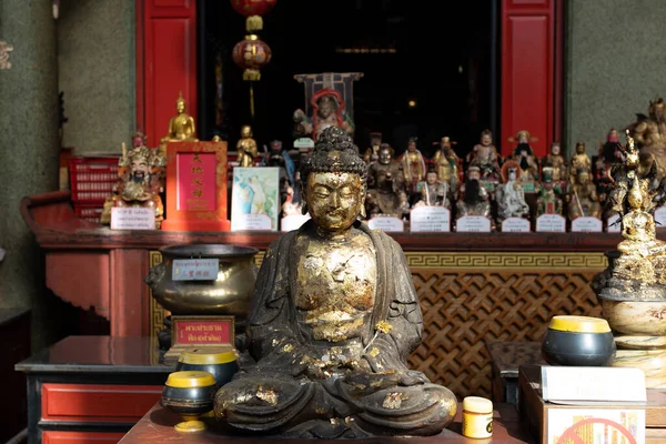 Phra Nakhon Bangkok Června2022 Wat Thiphaya Waree Wihan Krásný Čínský — Stock fotografie