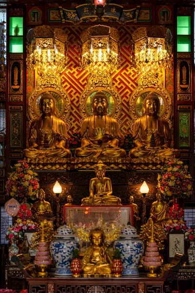 Phra Nakhon Bangkok Junio 2022 Wat Thiphaya Waree Wihan Hermoso —  Fotos de Stock
