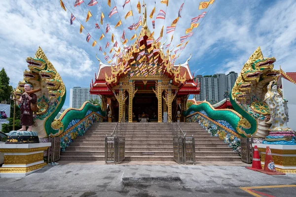 Bangkok Thailand June 2022 Wat Nak Prok Temple Dedicated Naga — Photo