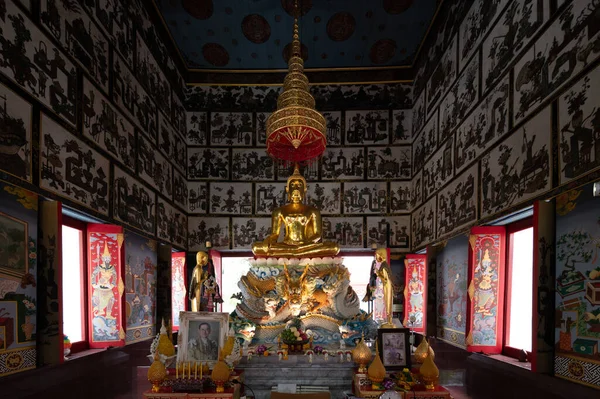 Bangkok Tailandia Junio 2022 Wat Nak Prok Templo Dedicado Las — Foto de Stock
