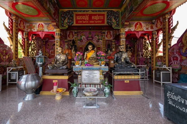 Bangkok Tailandia Junio 2022 Wat Nak Prok Templo Dedicado Las —  Fotos de Stock