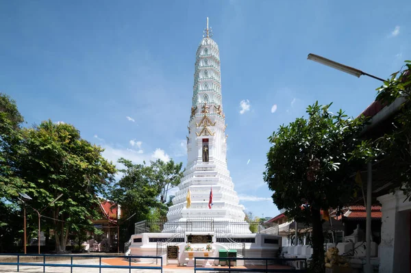 Bangkok Thailand June 2022 Wat Absonsawan Worawihan Temple Locate Set — Stock Photo, Image